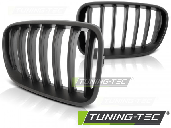 Upgrade Sportgrill Nieren für BMW X3 F25 10-14 matt schwarz